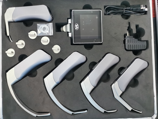 32 جيجابايت USB إدخال طبي جراحي محمول منظار الحنجرة 12 فولت تنبيب مجرى الهواء للكبار التخدير