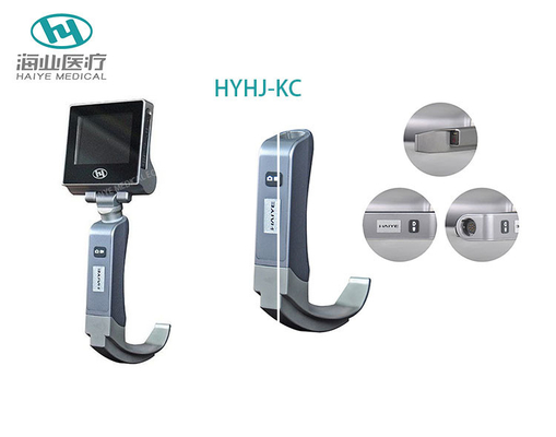 منظار الحنجرة الرقمي للأطفال بالفيديو مع 5 شفرات قابلة لإعادة الاستخدام HYHJ-KC من Mac