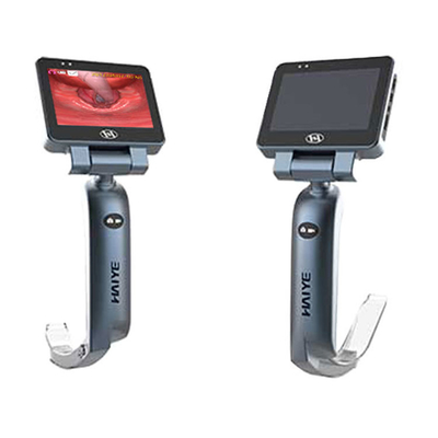 3 ″ HD شاشة عرض LCD فيديو منظار الحنجرة 5 + 3 شفرات مناظير الحنجرة يمكن التخلص منها