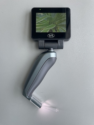 3 ″ HD شاشة عرض LCD فيديو منظار الحنجرة 5 + 3 شفرات مناظير الحنجرة يمكن التخلص منها