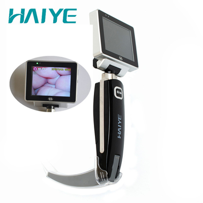 منظار الحنجرة بالفيديو من Haiye Medical يمكن التخلص منه باستخدام USB EMS مع 6 شفرات معدنية